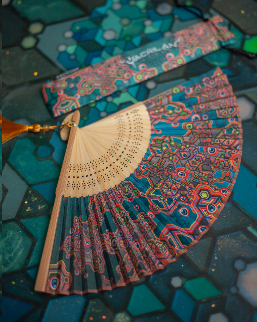 Hand Fan / Bamboo - ATLANTHEON Natural